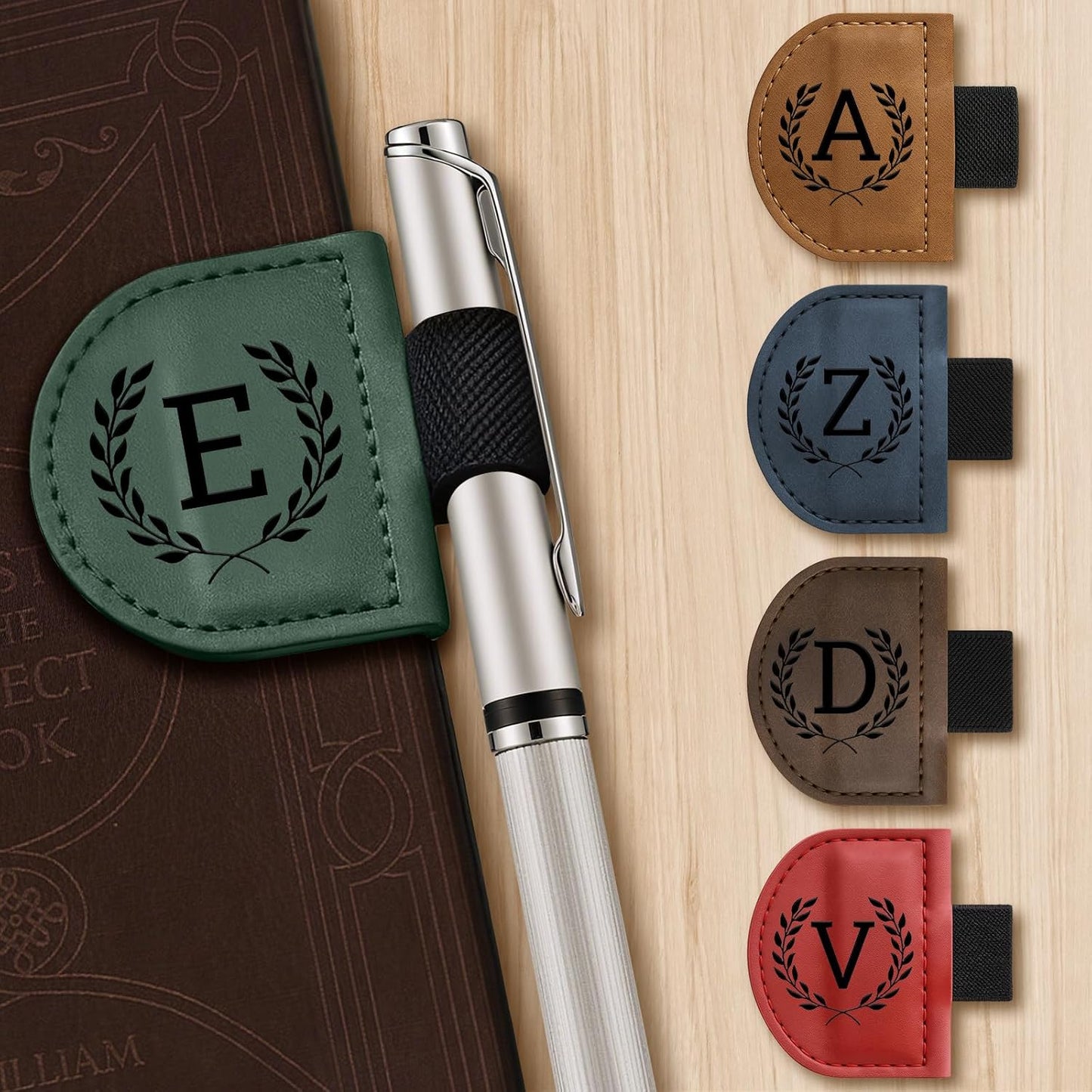 Personalized Leather Magnetic Bookmark™