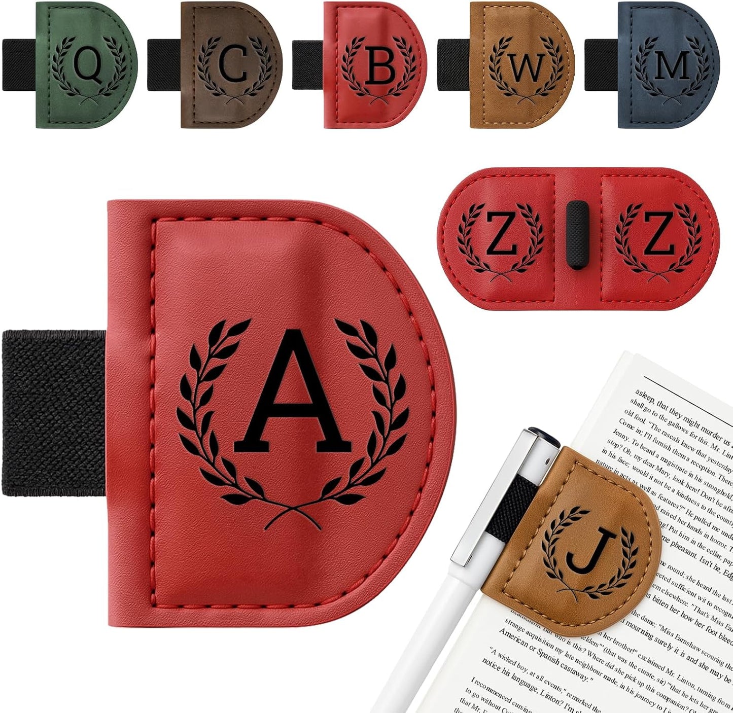 Personalized Leather Magnetic Bookmark™