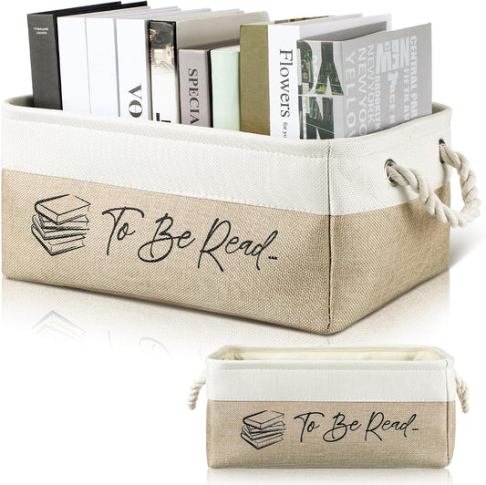 Elegant TBR Book Storage Basket™